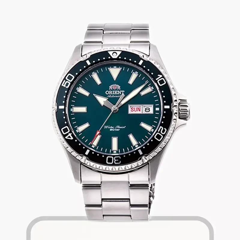 Orient Mako Kamasu Automatic Green Dial Men's Watch- RA-AA0004E19B